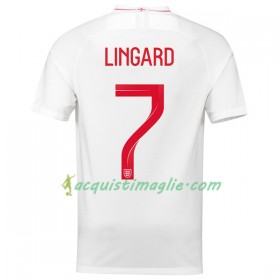 Divisa di Calcio Inghilterra Lingard 7 Prima Mondiali 2018